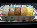 ケーキ大人食い_ご当地ロール 5種食べ比べ 【モンシェール】 【咀嚼音/ASMR】