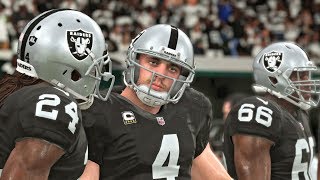 Nfl friday night football 8/10 featuring the oakland raiders vs
detroit lions in ea sports madden 19, with derek carr taking on
matthew stafford p...