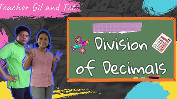 Division of Decimals With up to 2 Decimal Places | Learning Task 2