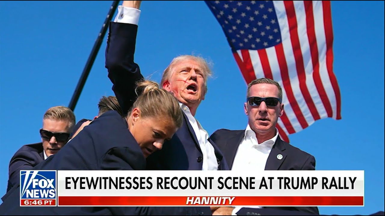 Trump Rally PA 071324 Footage of Shooter - YouTube