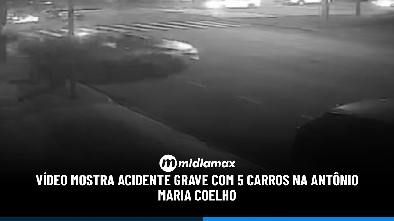 VÍDEO: Motorista confessou que bebeu antes de acidente com 5 carros na Antônio Maria Coelho