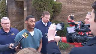 Zien Council leaves district court after criminal homicide hearing on Jan. 7, 2020