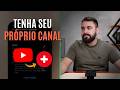 COMO CRIAR UM CANAL NO YOUTUBE PELO CELULAR