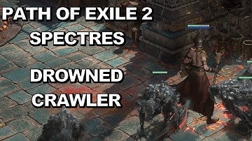 Path of Exile 2 Spectres 0.2.0  Drowned Crawler  - melee