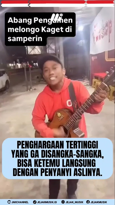ABANG PENGAMEN KAGET KETEMU SAMA PENYANYI ASLINYA!!