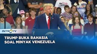 Trump Ungkap AS Ambil Jutaan Barel Minyak Venezuela