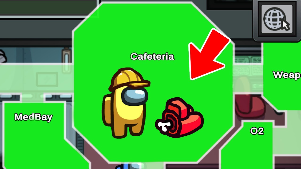 I Can See DEAD BODIES on Admin Table In Among Us