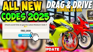 New All Working Codes For Drag Drive Simulator In 2025 Roblox Drag Drive Simulator Codes