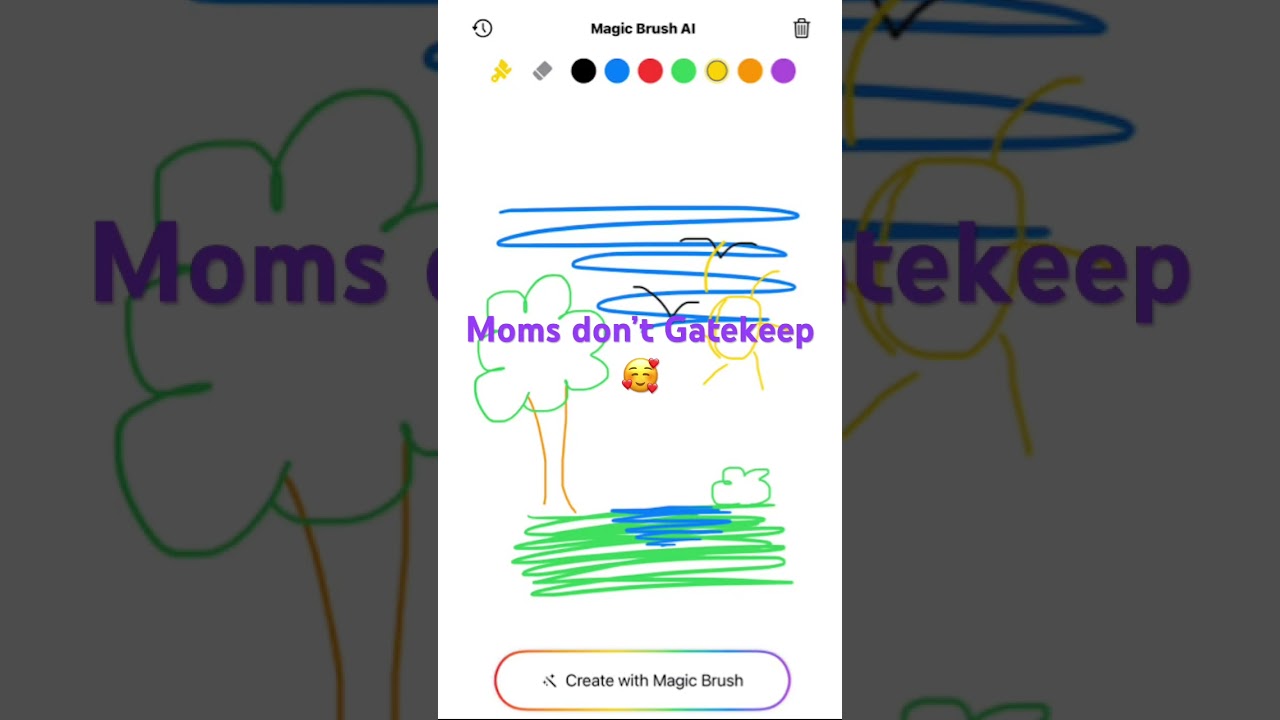 Kids' art transformation! 