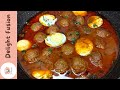 Mutton kofta curry with eggs recipe by delight fusion 😍