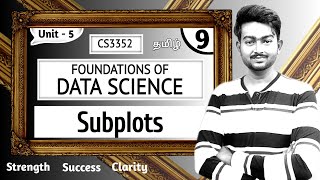 Subplots In Tamil Foundations Of Data Science In Tamil Unit 5 Cs3352 In Tamil