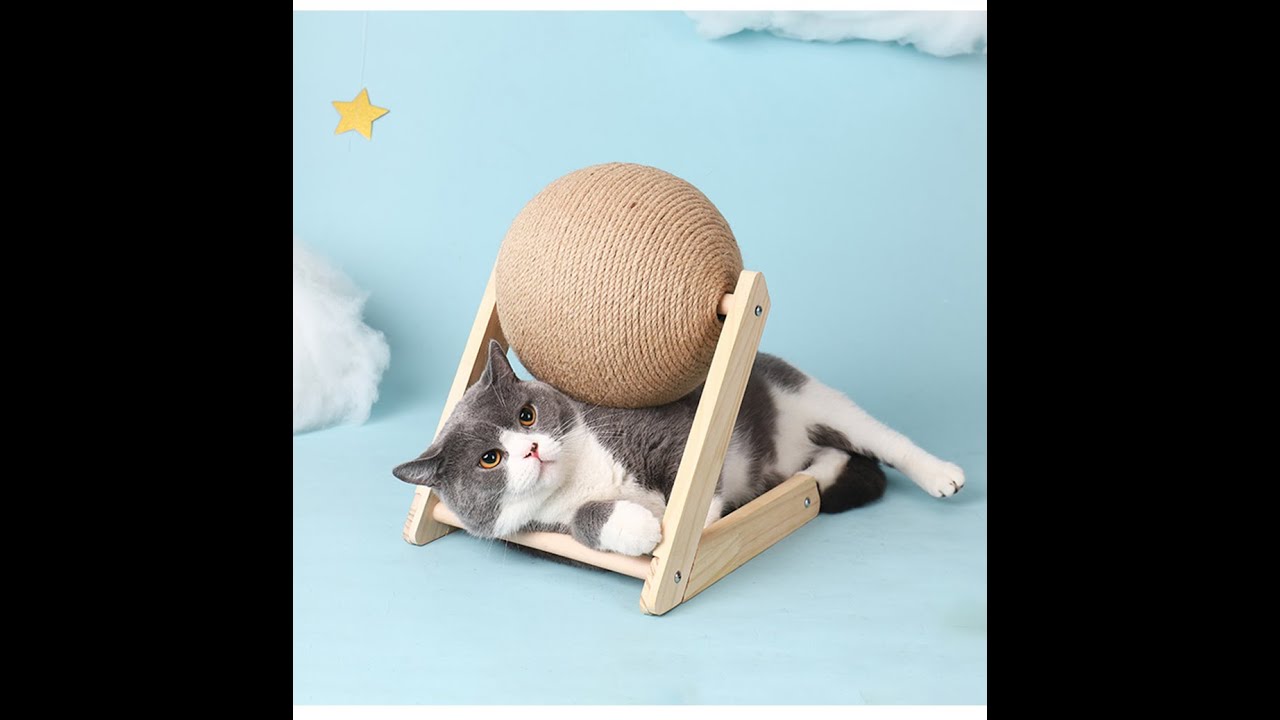 Cat Scratching Ball Toy