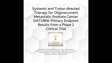 SPOTLIGHT Video | SATURN study of oligorecurrent prostate cancer