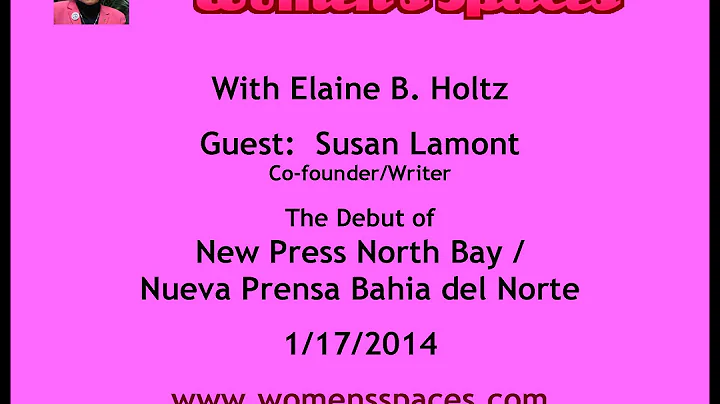 Women's Spaces Show with guest Susan Lamont on the...
