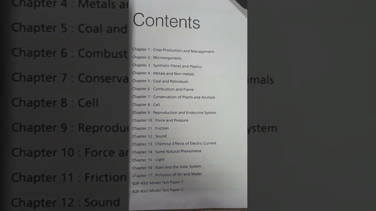 Class 8 Science Olympiad Prep Guide