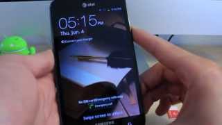 How To Unlock Samsung Galaxy Note - Tutorial