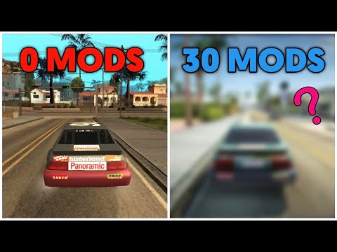 30 MODS of Remastered GTA San Andreas