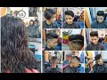 Ladies long hair to many types of Men's hairstyles//women head shave//epi-30