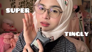 ASMR ♡ Tascam Ear-to-Ear Mouth Sounds + Inaudible Whispers (Telling You My Secret… 🤫)