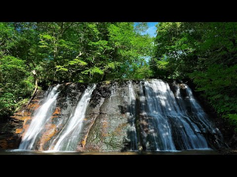 不動明王の滝(山形県真室川町) Fudomyoo Falls(Akita,Japan)