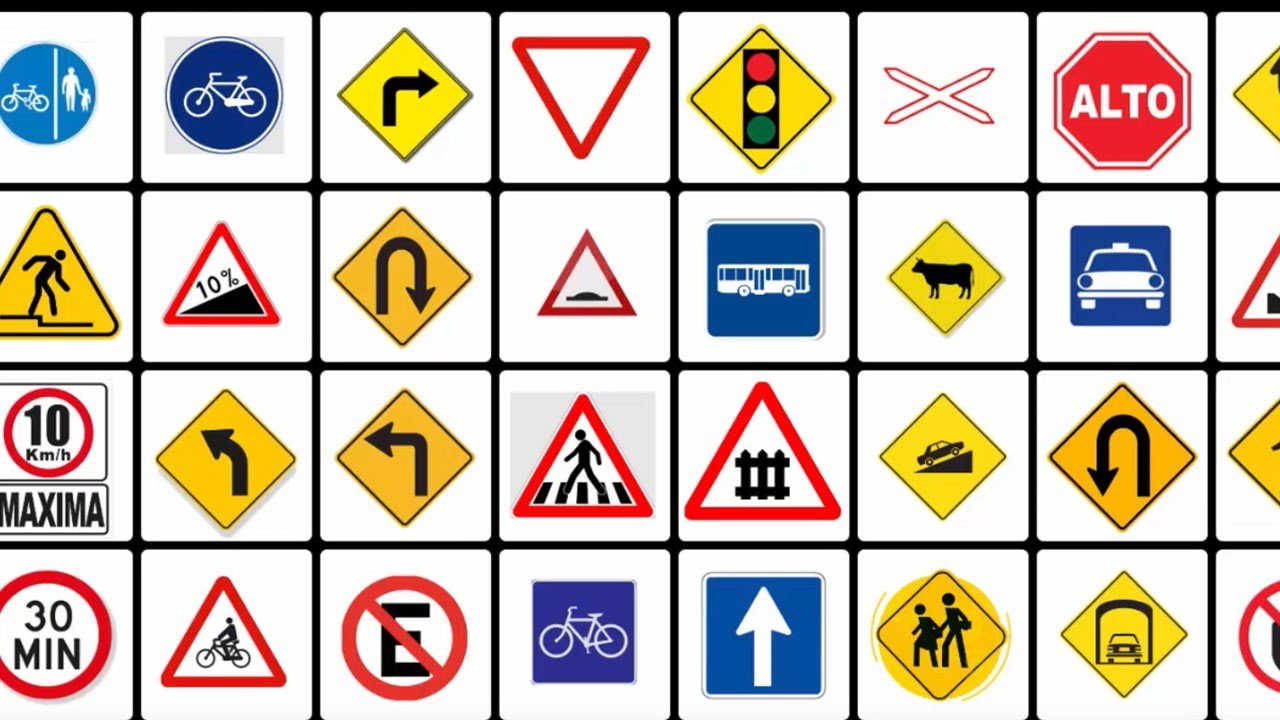 Señales de transito, (Logra aprenderlas en menos tiempo)