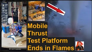 Thrust test platform: small  Explosion