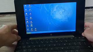 Player Profile Tiny HP mini 1000 netbook with Intel atom N270