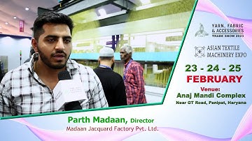 Madaan Jacquard Factory Pvt. Ltd. @YFA/ATME Shows 2023 in Panipat | Trade Fare | YFA