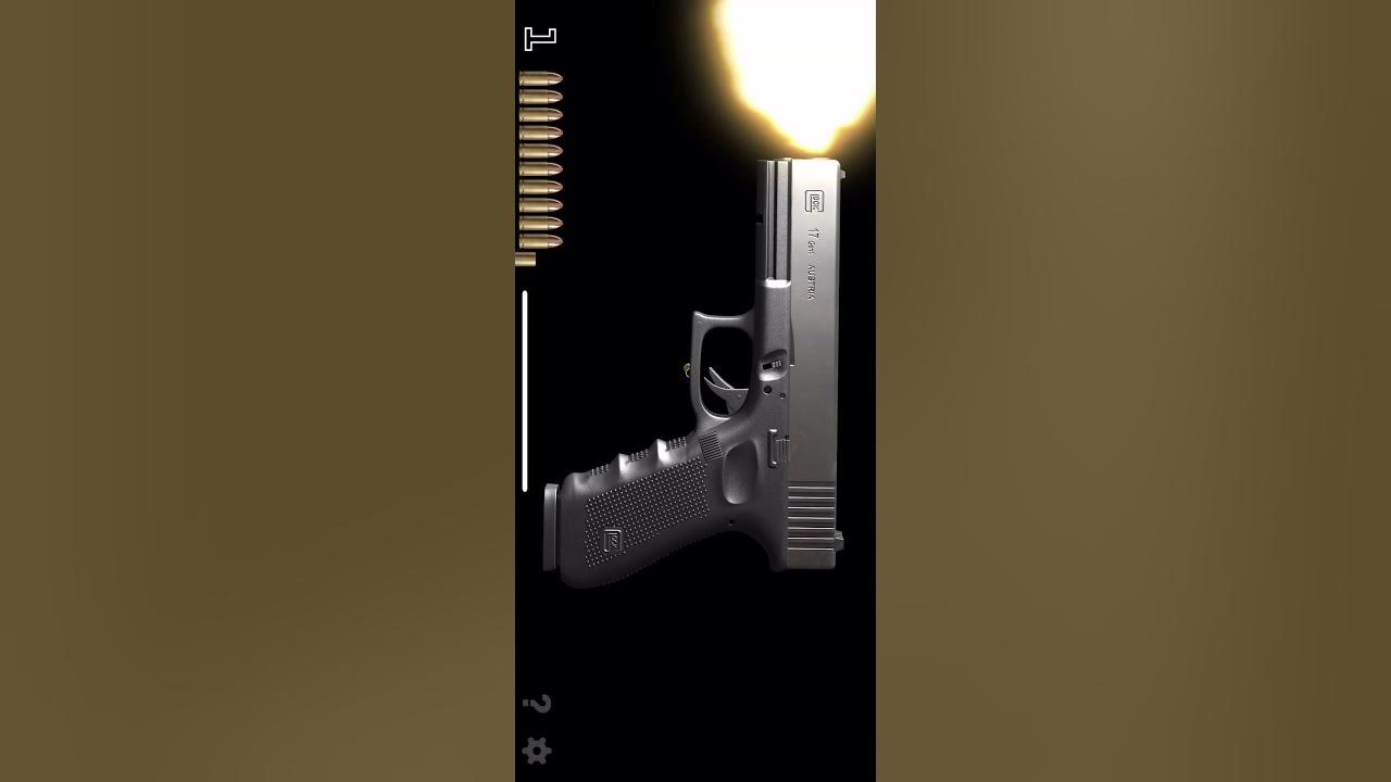 Glock 17 Pistol 🔫 Sound 🔥#gunshots #viralvideo #short #viral !