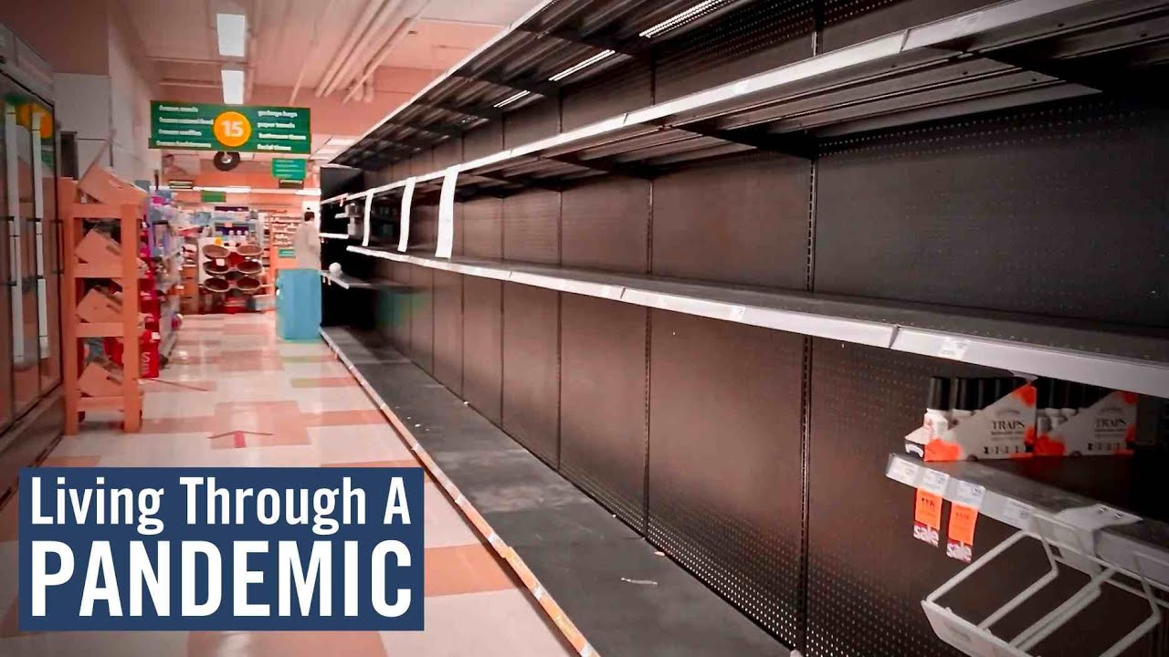 Empty Shelves & Empty Streets - A COVID-19 Pandemic Time Capsule