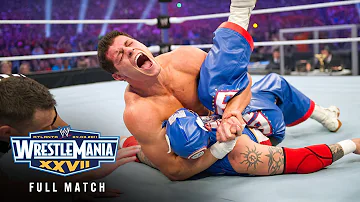 FULL MATCH — Rey Mysterio vs. Cody Rhodes: WrestleMania XXVII