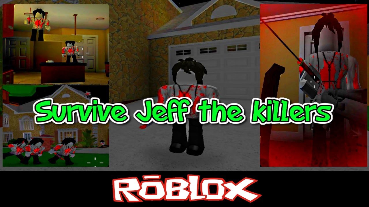 Survive Jeff The Killers By Yusufthekid Roblox Youtube - arkham sanitarium roblox