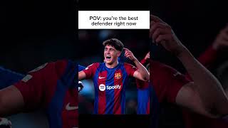 Pov : you’re the best defender right now #football #paucubarsi #barcelonafootball #edit #shortsfeed