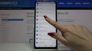 High Contrast Text - Increase Text Contrast on MOTOROLA Moto G9 Power