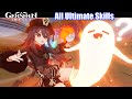All Characters Ultimate Skills (Elemental Burst Animations) - Genshin Impact