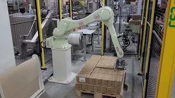 RFA Palletiser Kawasaki RS020N bij Havo B.V.