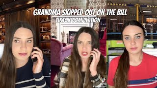 Grandma Karen skipped out on the bill || TikTok Compilation