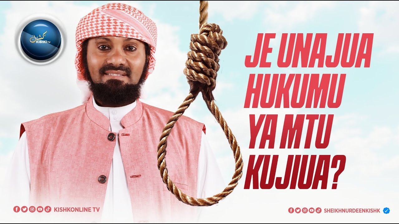 Je unajua Hukmu ya Mtu kujiua?