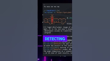 SQLMAP  on Kali Linux