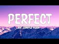 Perfect - Simple Plan (Lyrics) ðŸŽµ