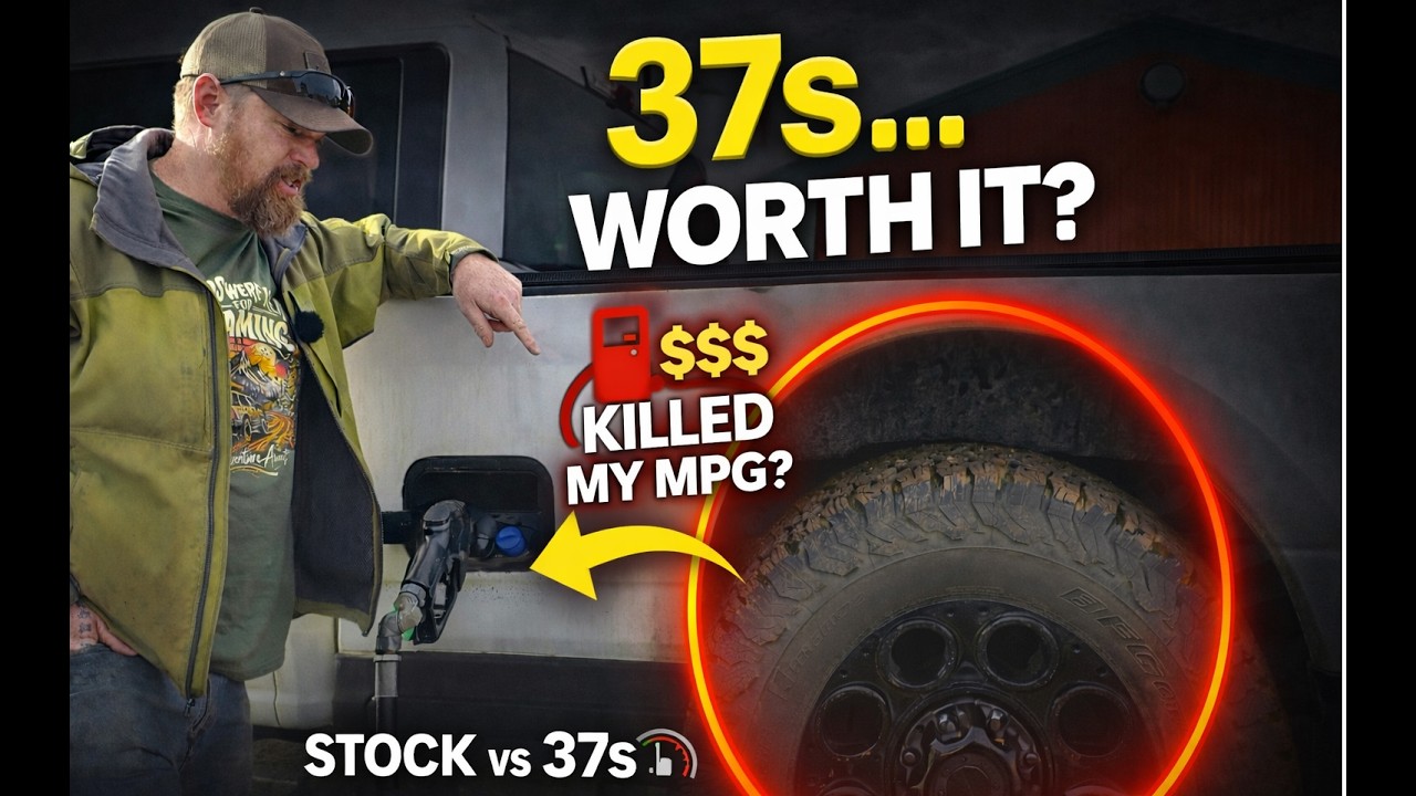 37s on My F350 – Did I Ruin My Fuel Economy? (Real World Test)