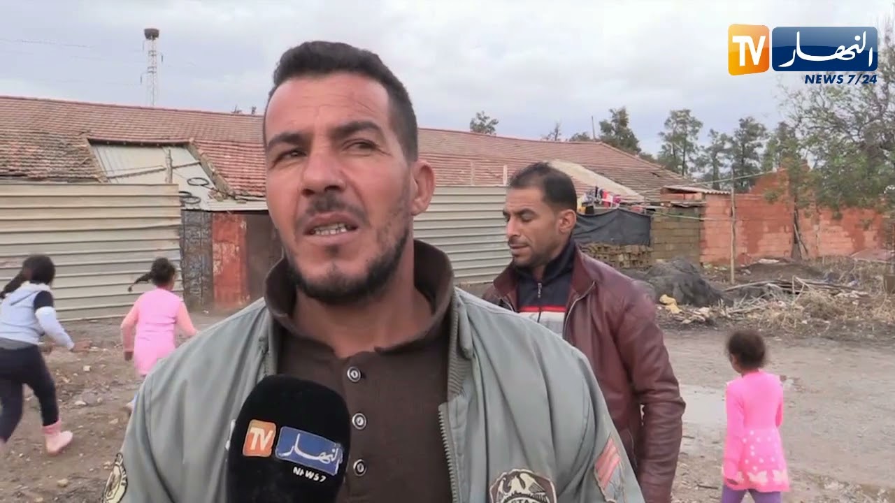 غليزان : مياه الأمطار تغمر سكنات هشة بمنطقة العرايسية ببلدية واد الجمعة