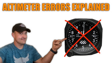 Altimeter Errors Explained (IFR Ground Course Lesson 4)