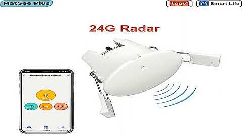 Tuya Smart Life Zigbee / WiFi Millimeter Wave 24GHz Radar Human Presence Detector Motion Sensor Lu