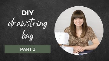 DIY Drawstring Bag for Beginners | Day 22 of 30 Day Challenge | Part 2 Burkett Pattern Tutorial