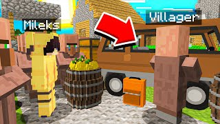 I KICKED OUT a Villager in Minecraft!