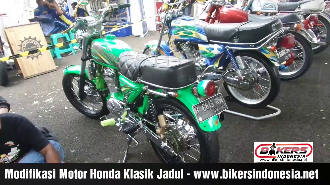 Modifikasi Motor Honda Klasik Jadul Wwwbikersindonesianet