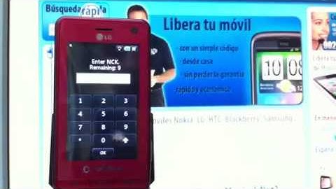 Liberar LG KU990 Viewty, desbloquear LG KU990 de Vodafone    Movical Net