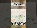 Trying Glass Dip Pen! Captain Falcon - Super Smash Bros
