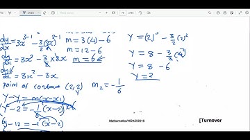 MATHS PAPER 2 2016 INTERNAL SECTION A Q6 ON CALCULUS